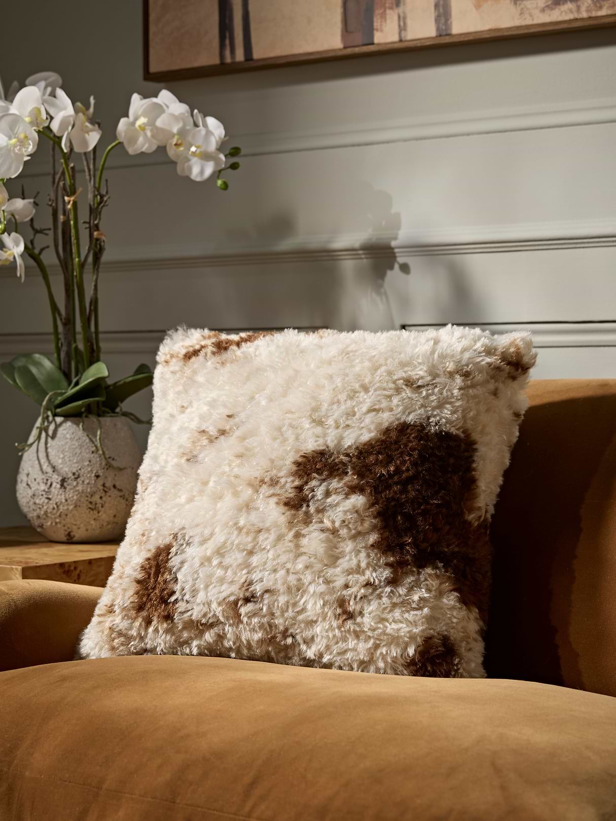 Teddy Faux Fur Cushion