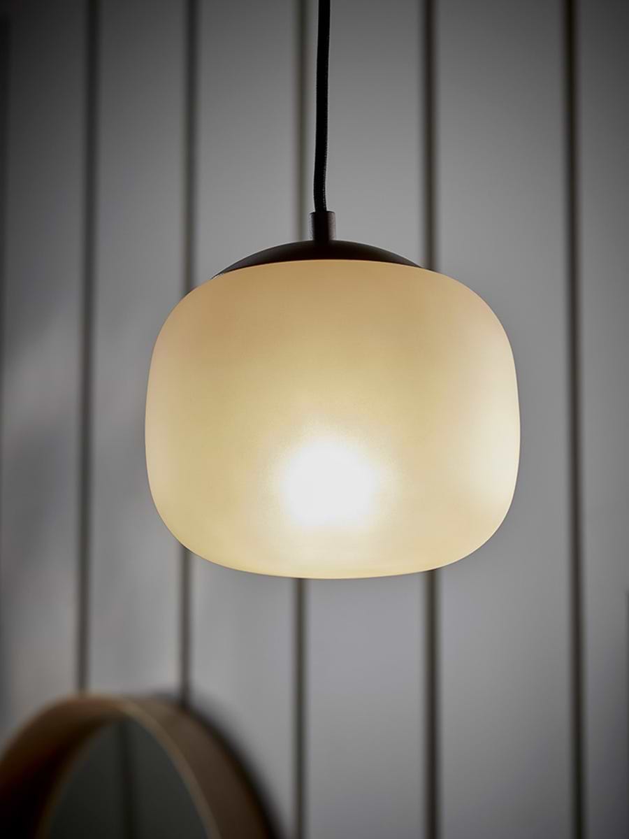 Frosted Squoval Pendant
