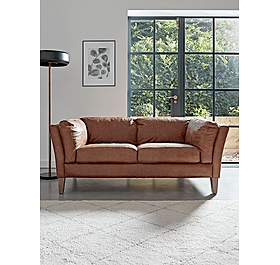 Tetbury Leather Sofa - Tan