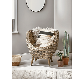 Round Rattan Tub Chair