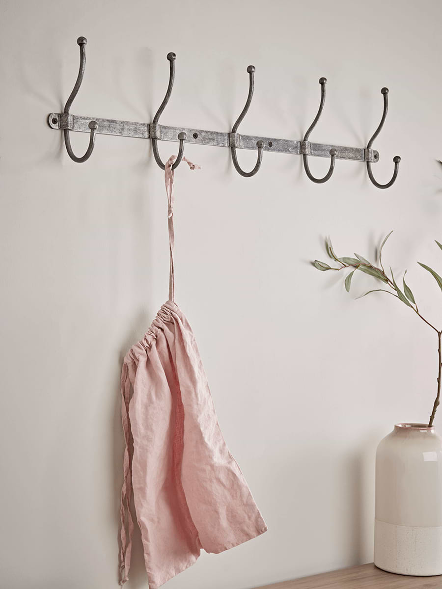 NEW Distressed Industrial Metal Hooks 
