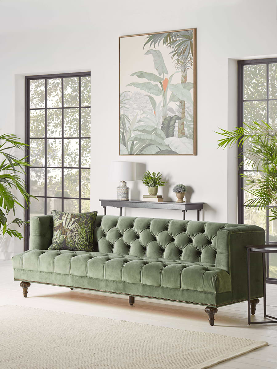 Fenn Sofa - Soft Forest Green