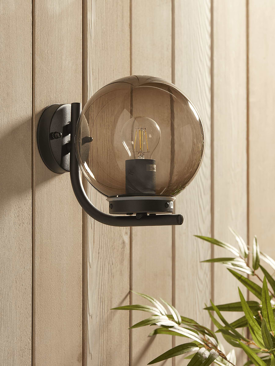 Globe Wall Light - Grey