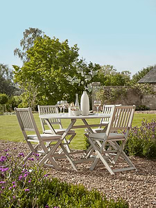 Ravenna Round Dining Set - Grey