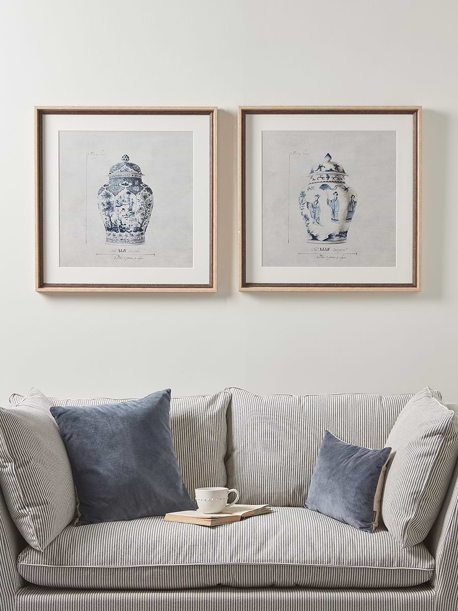 Two Chinoiserie Framed Prints