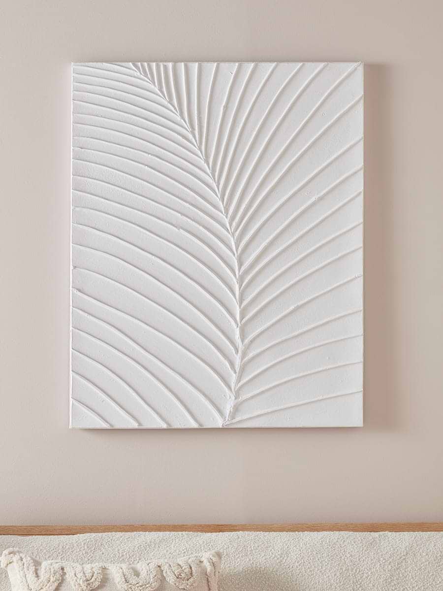 White Palm Canvas