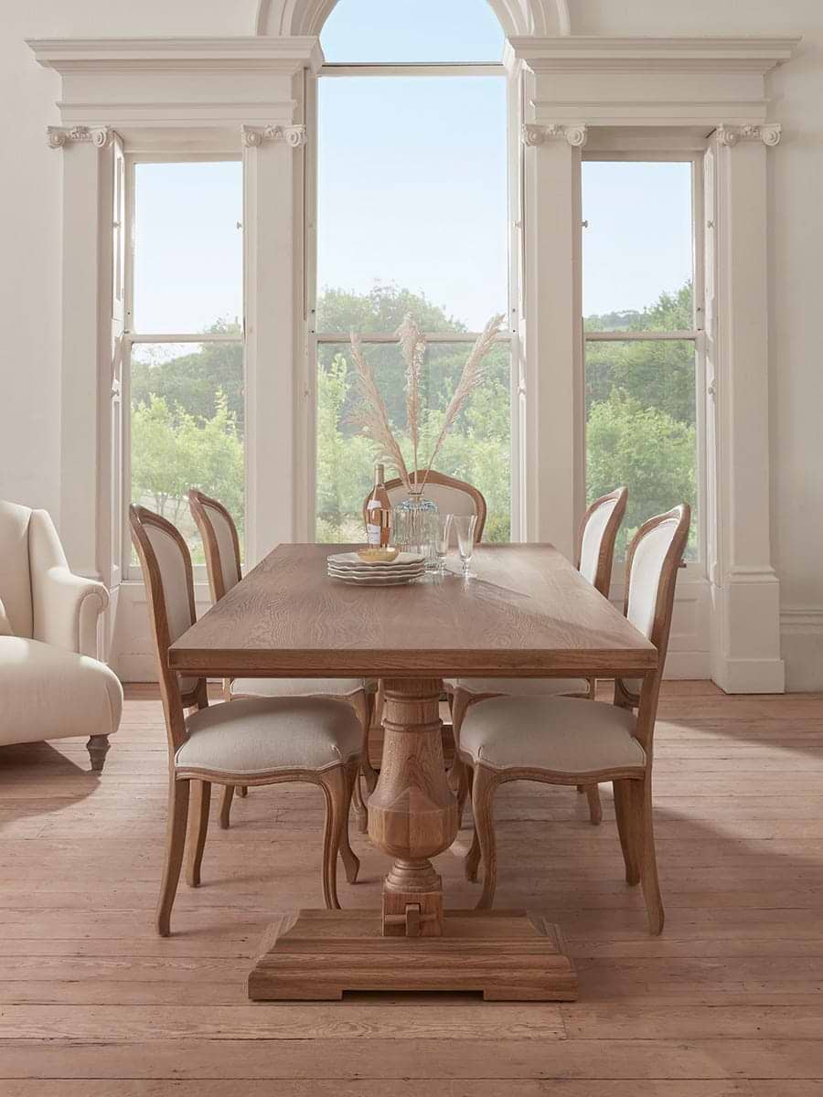 Aiana Rectangle Dining Table - 6 Seater