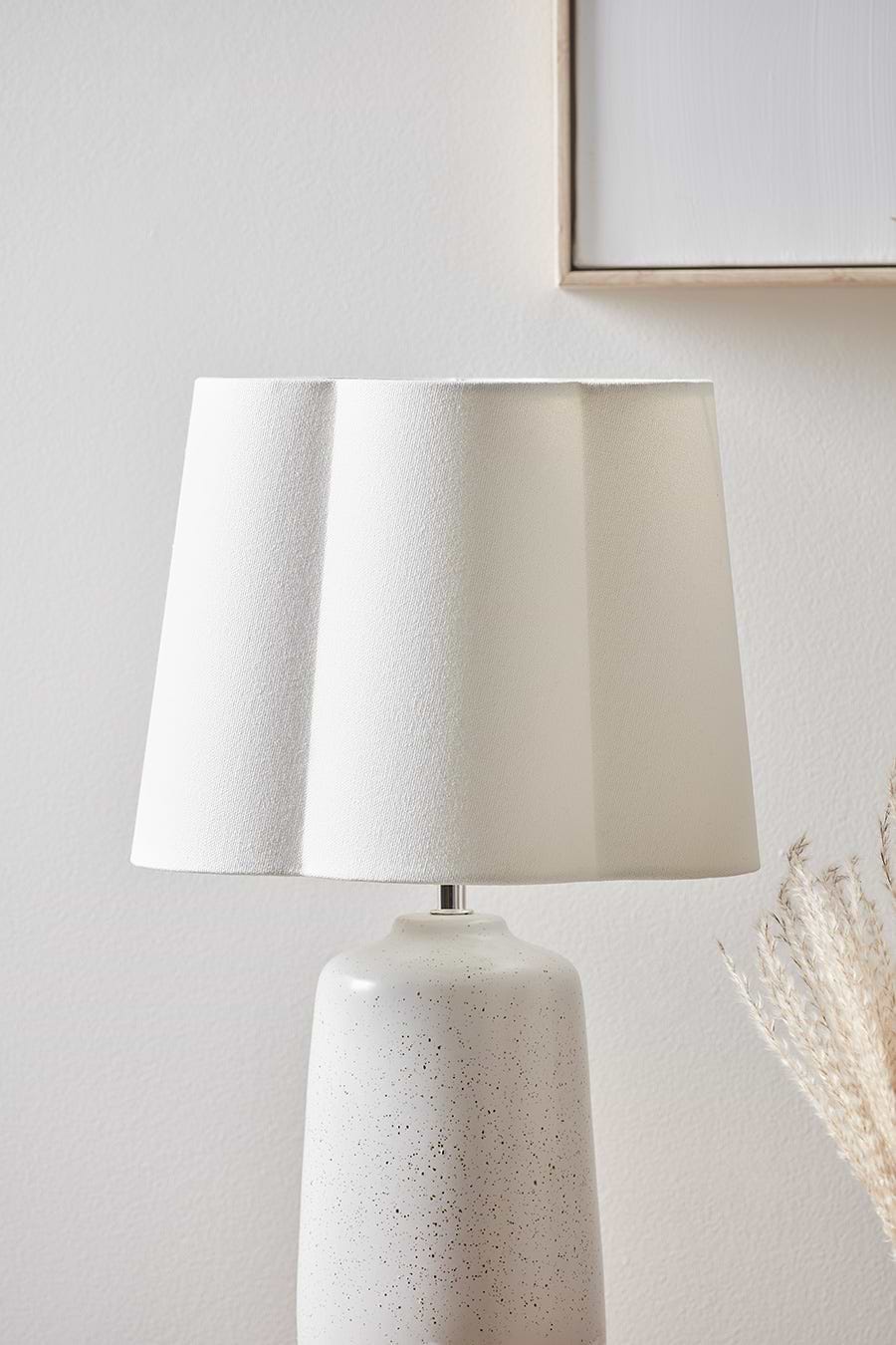 Tapered Scalloped Edge Shade - Small