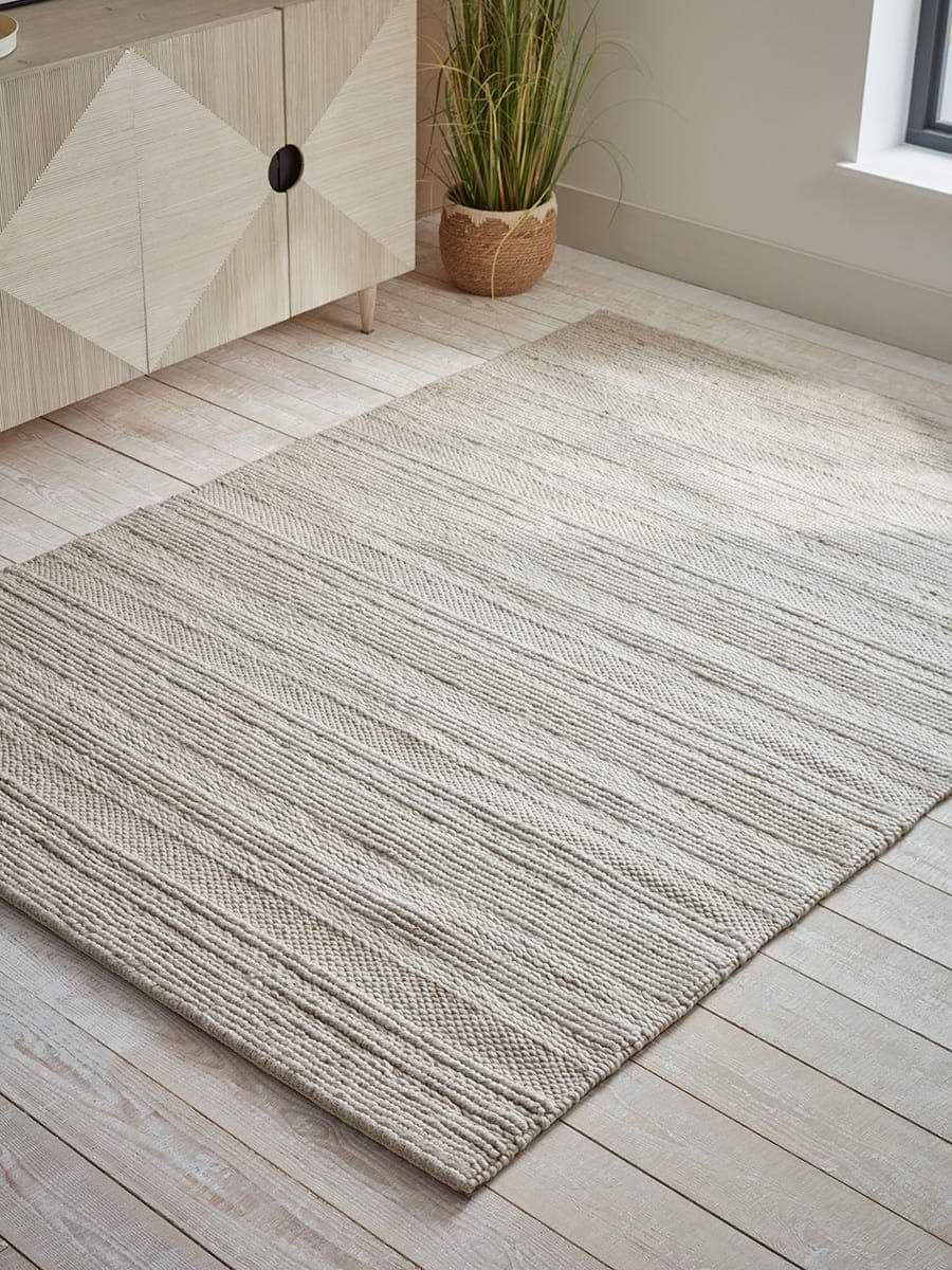 Flora Knit Rug - Natural