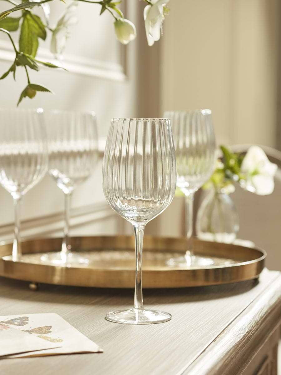 Fluted Glassware