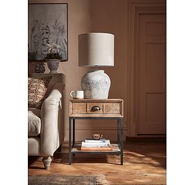 Reclaimed Oak Side Table