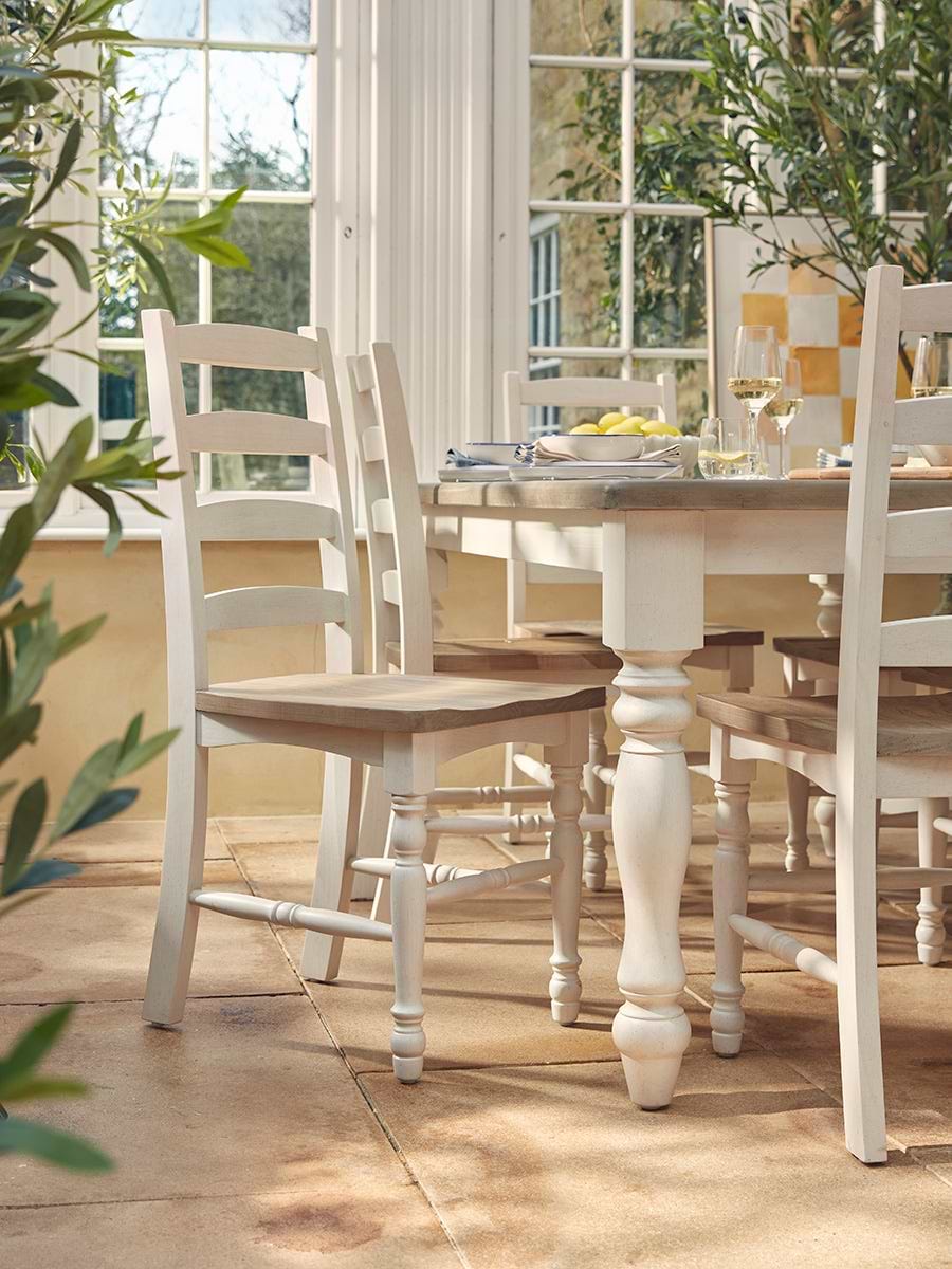 Almelo Wooden Dining Chair - Set of 2