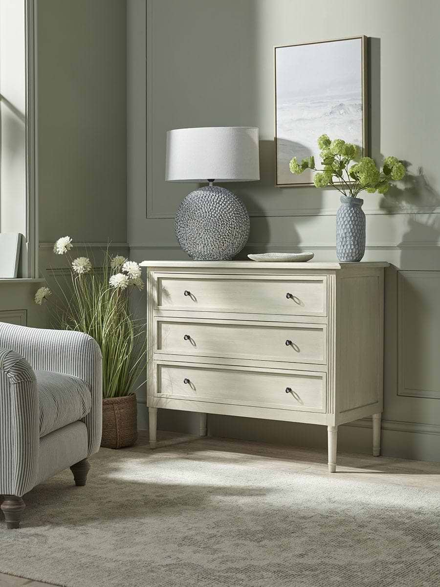 Tally Chest Of Drawers - White