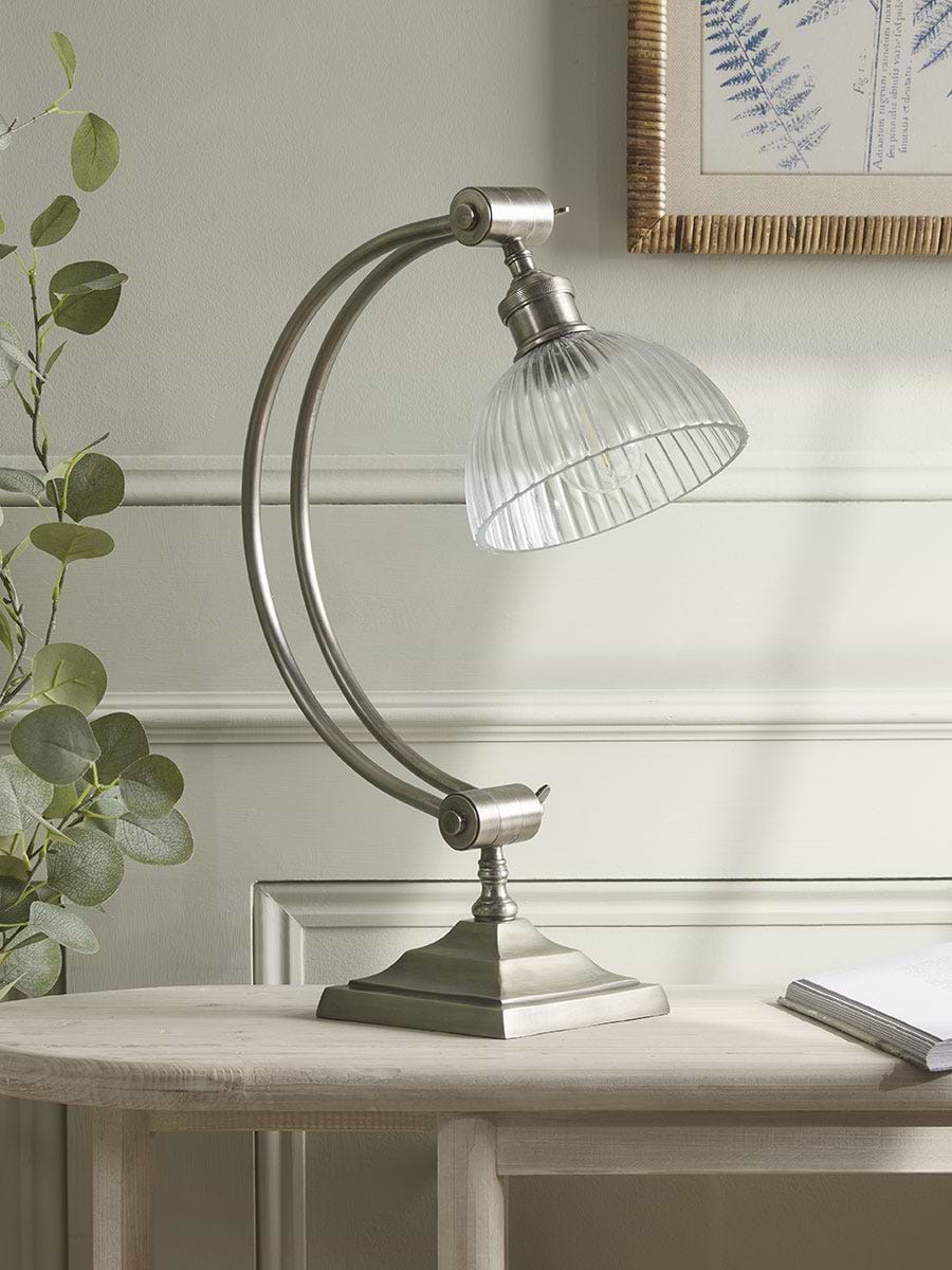 Ribbed Dome Office Lamp