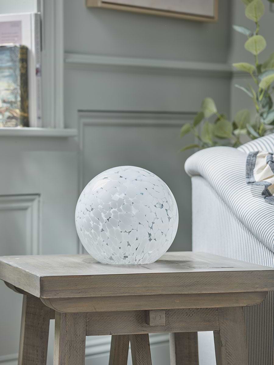 Confetti Globe Glass Lamp