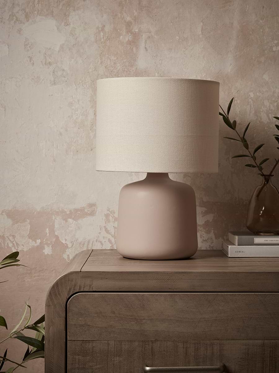 Posy Table Lamp - Soft Blush