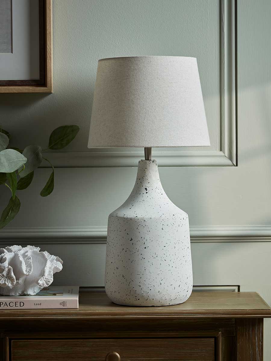 Tapered Terrazzo Table Lamp