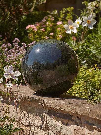 Olive Glazed Orb - Small
