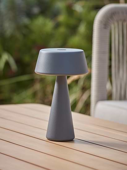 Aldan Outdoor Table Lamp - Black