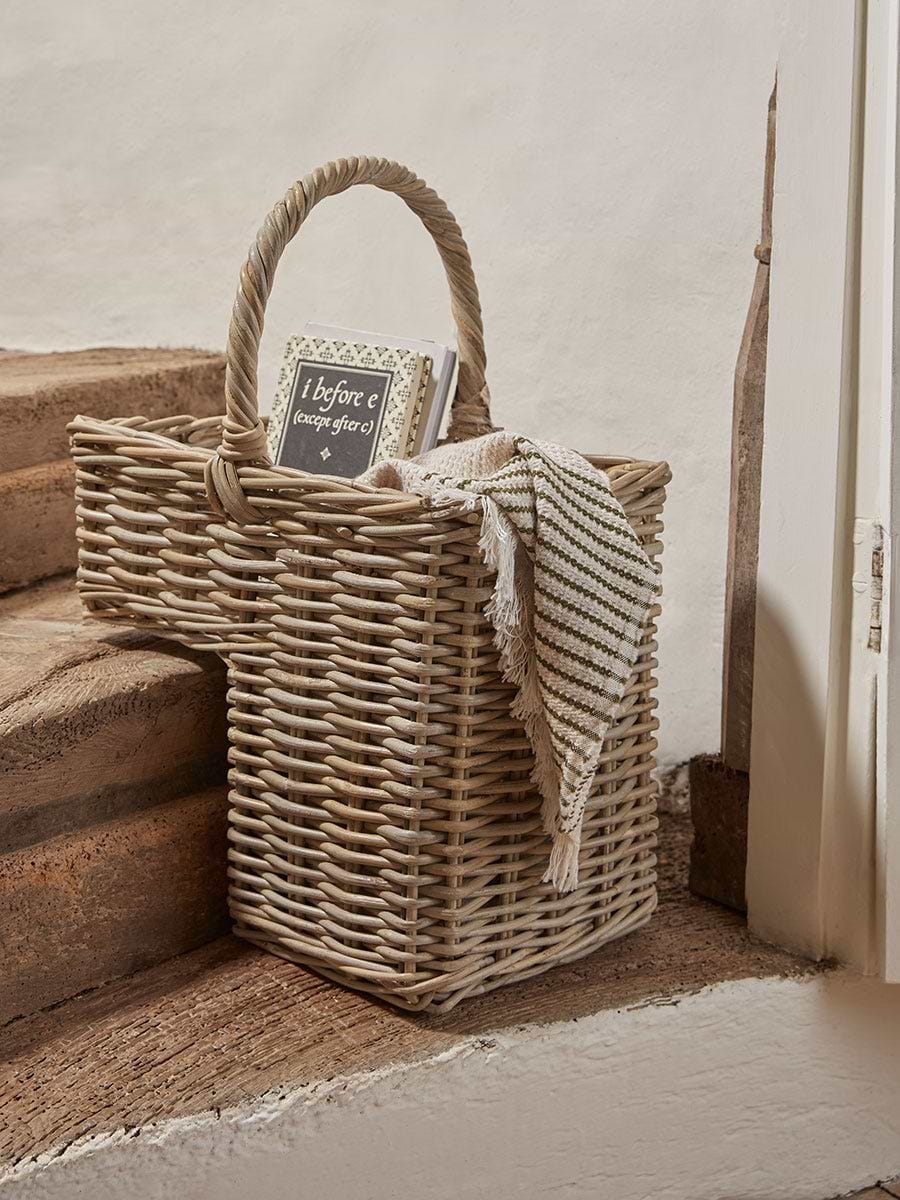 Rattan Stepped Basket