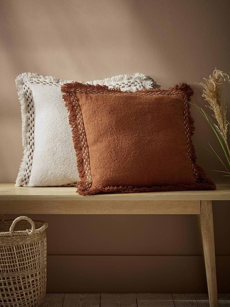 Hampshire Cushion - Rust