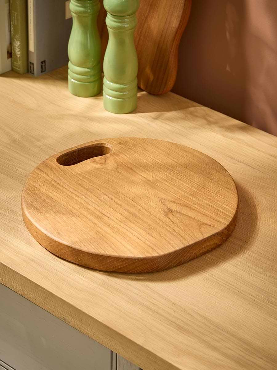 Teak Chopping Board - Round