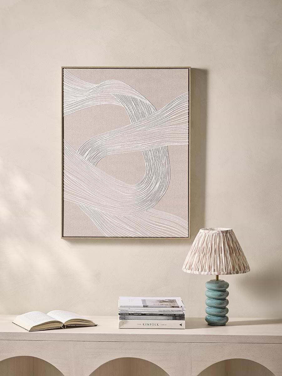 Printed Modern Monochrome Canvas Framed