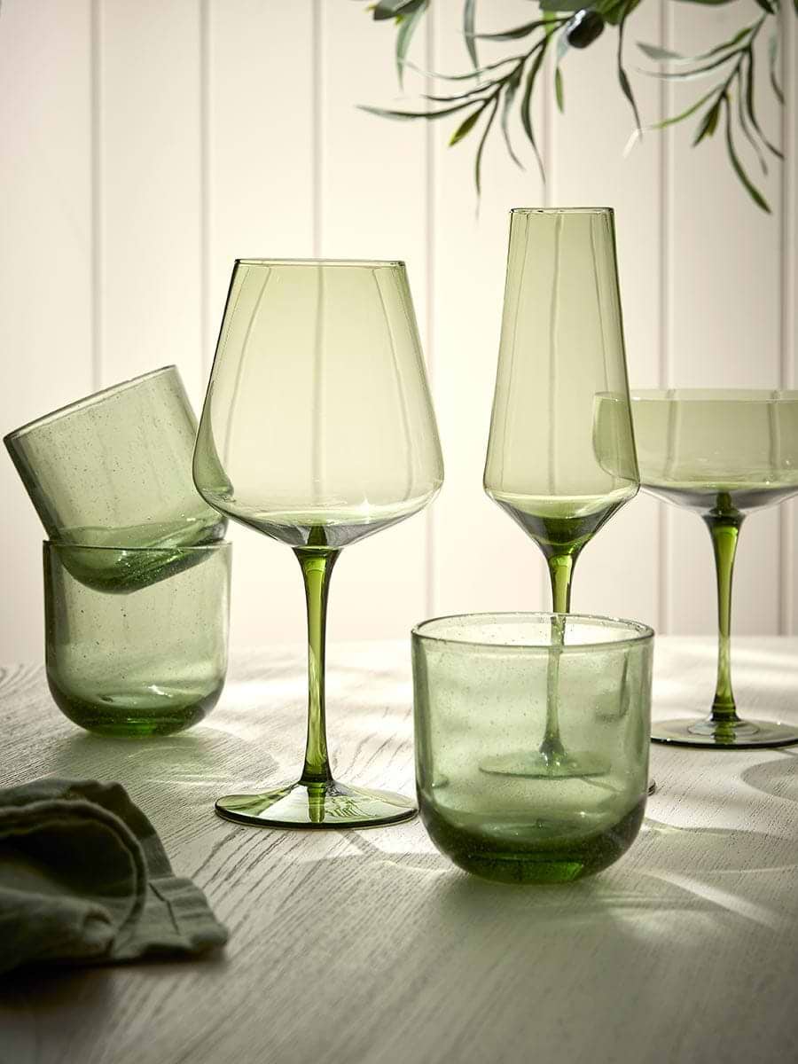 Green Glassware