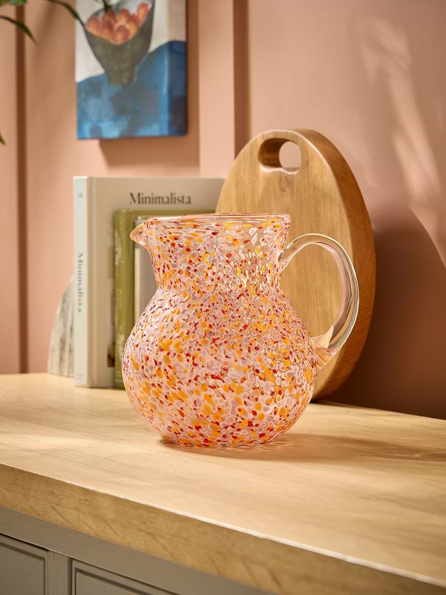 Multi Coloured Confetti Jug