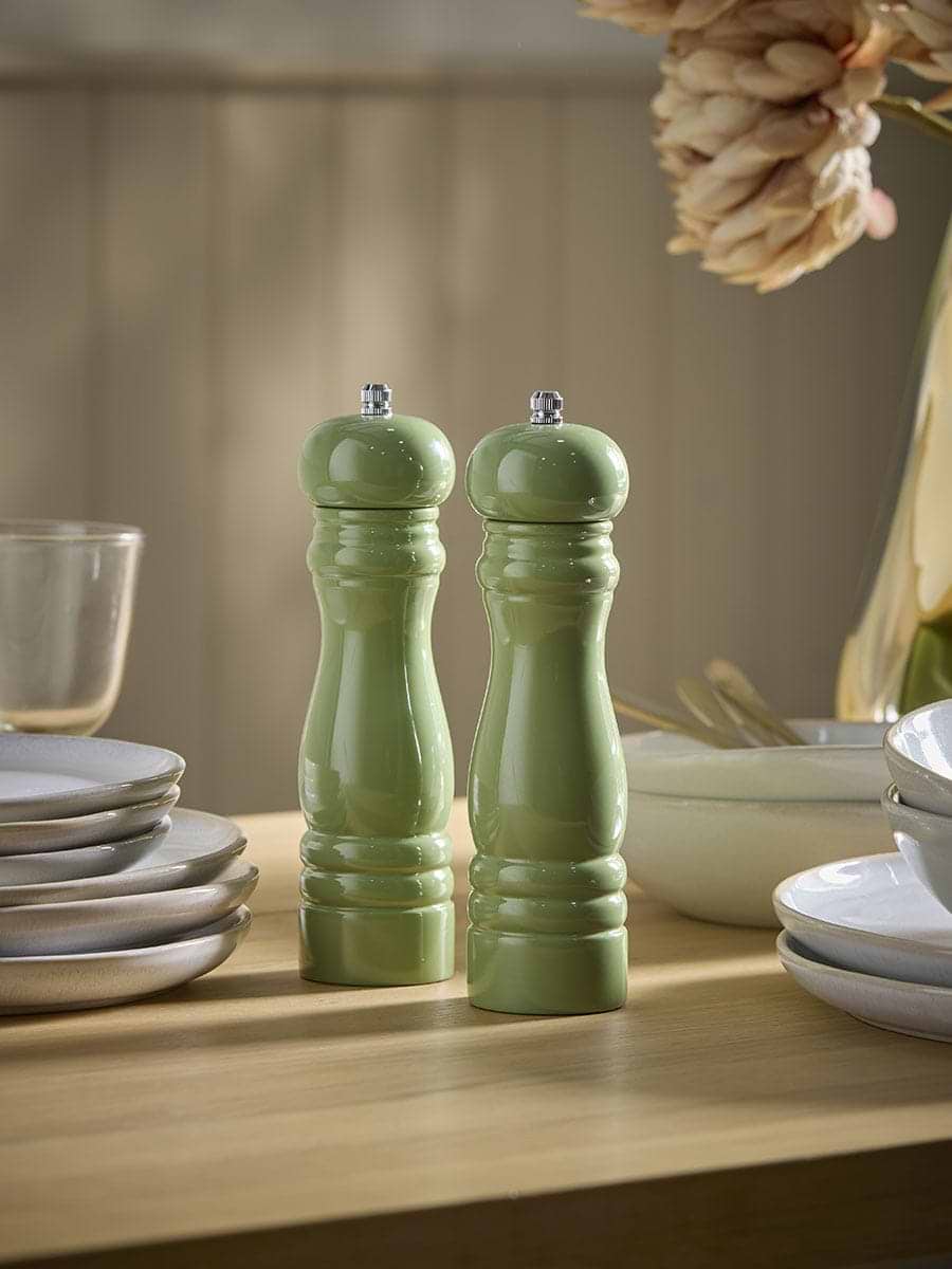 Glossy Salt & Pepper Mill - Green