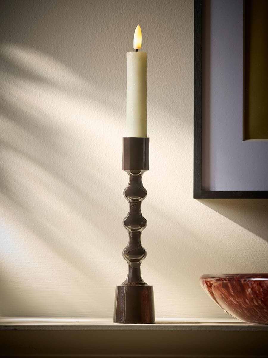 Enamel Bobble Candle Holder
