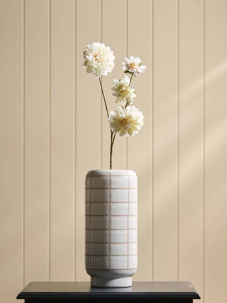 Dahlia Spray - Cream