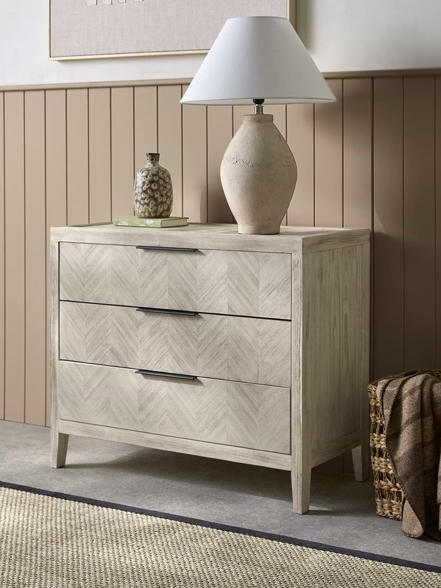 Tova Limewashed Chest of Drawers