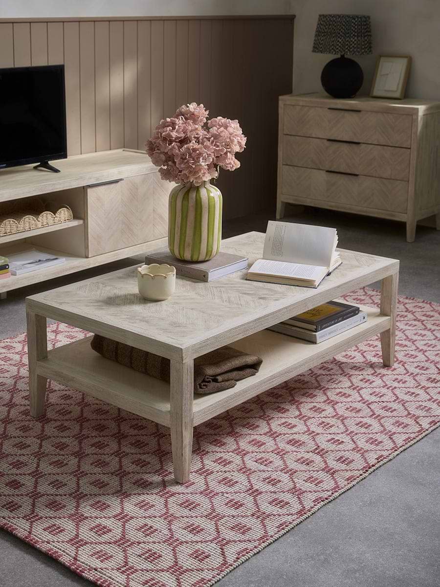 Tova Limewashed Coffee Table