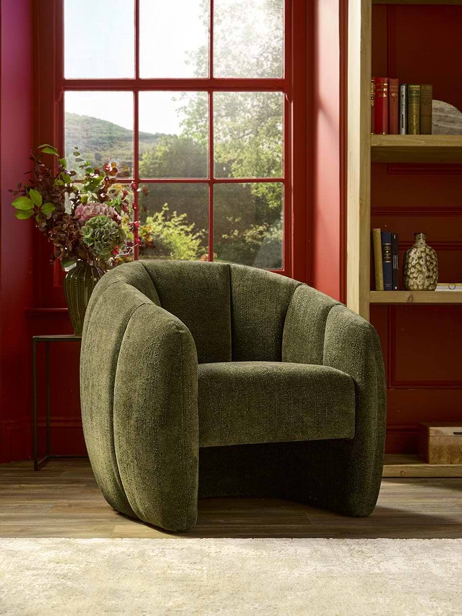 Aars Armchair - Moss Green