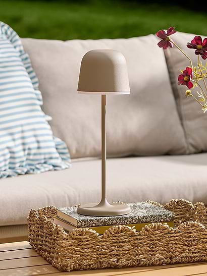 Nocturne Rechargeable LED Table lamp - Stone