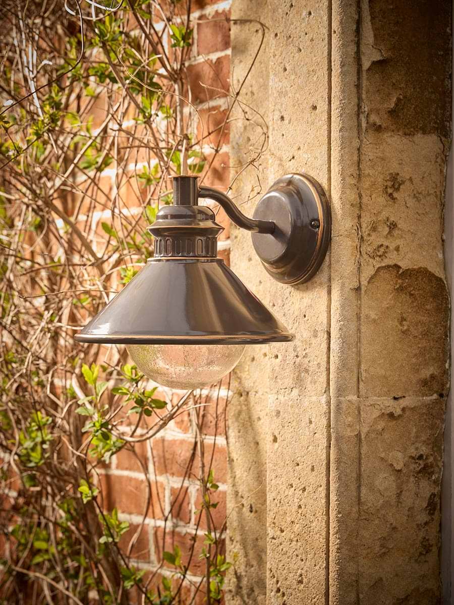 Glowbelle Outdoor Enamel Effect Wall Light