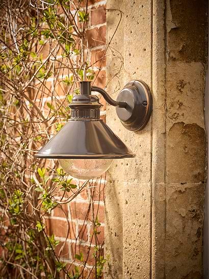 Glowbelle Outdoor Enamel Effect Wall Light