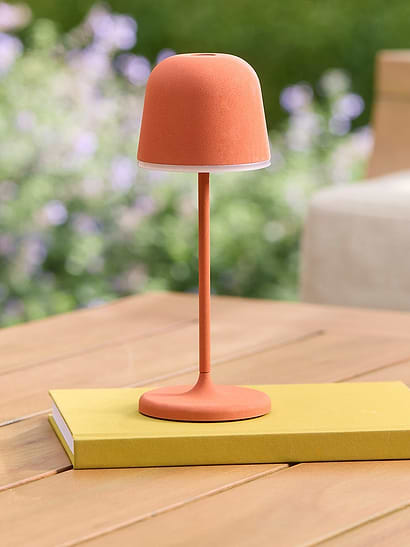 Nocturne Rechargeable LED Mini Lamp & Pathfinder - Terracotta
