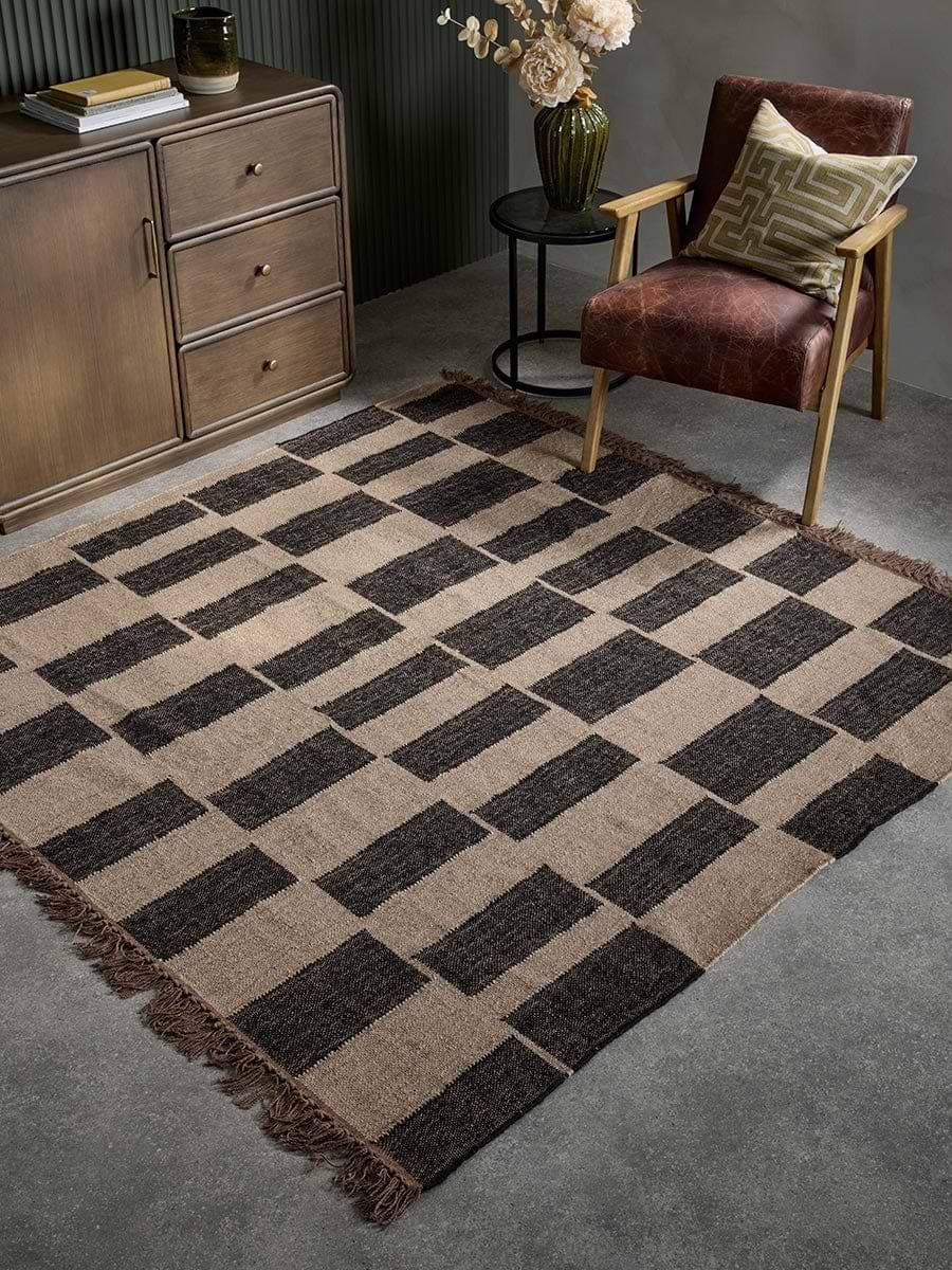 Cross Hatch Rug - Square