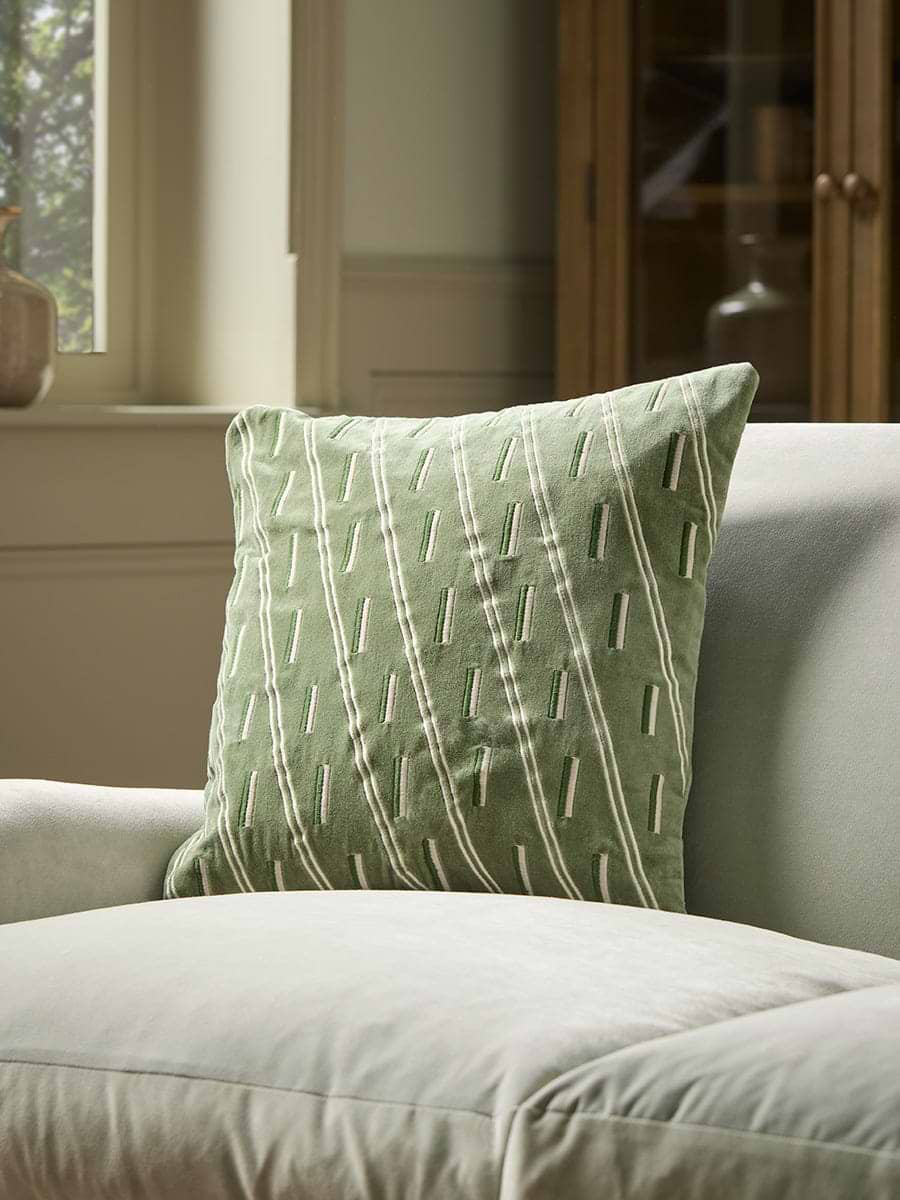 Geo Velvet Cushion