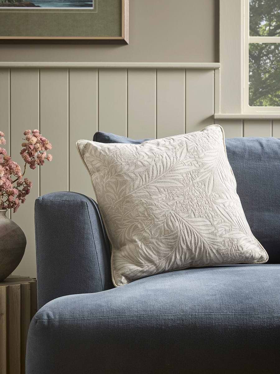 Jacquard Oak Leaf Cushion
