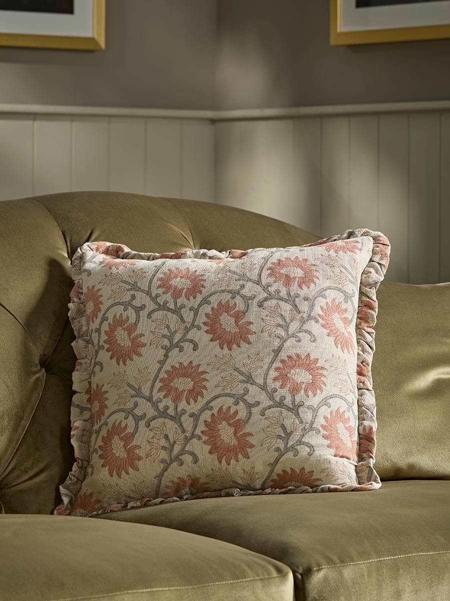 Naladhu Cushion - Burnt Orange