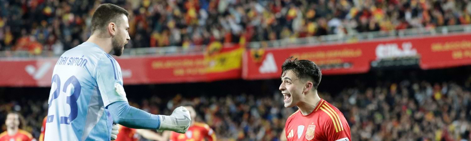 España vs Países Bajos