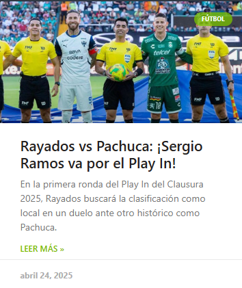 Rayados vs Pachuca