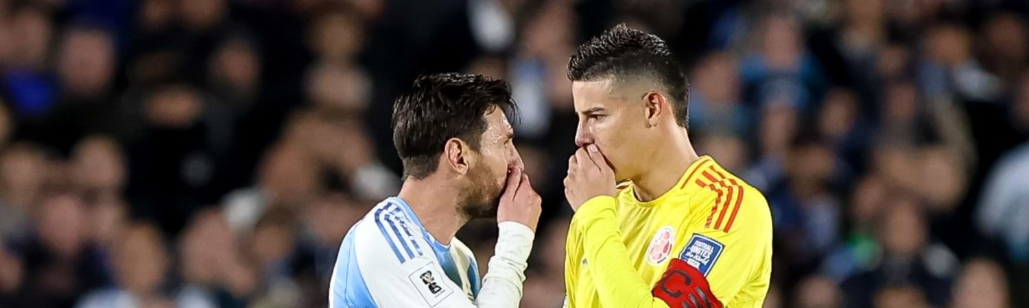 James y Messi de Liga MX y MLS