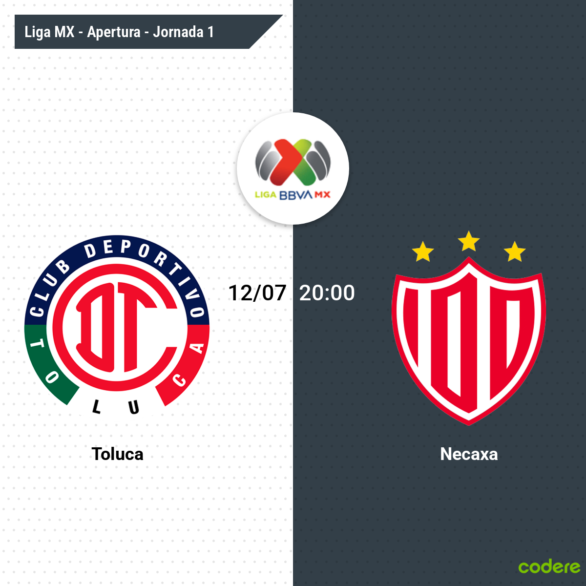 Toluca vs Necaxa