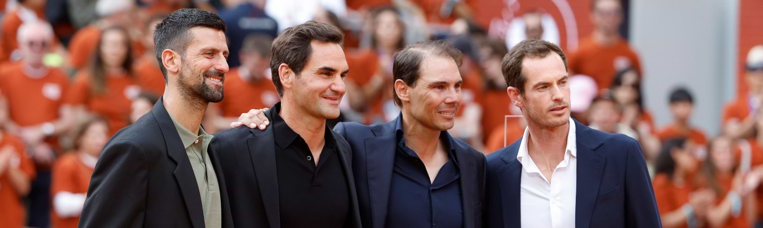 GOAT del tenis Federer, Nadal y Djokovic