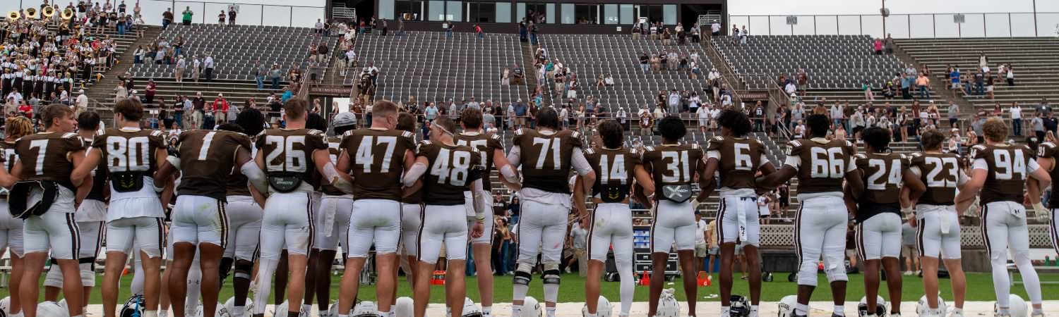 Football NCAA - Alineación equipo de futbol americano colegial