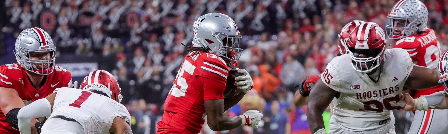 Indiana Hoosiers y Ohio St Buckeyes po el Campeonato Nacional de la NCAA 2025